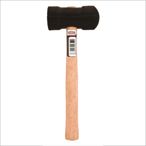 MARTELO BORRACHA ECO PRETO 80MM MUNDI